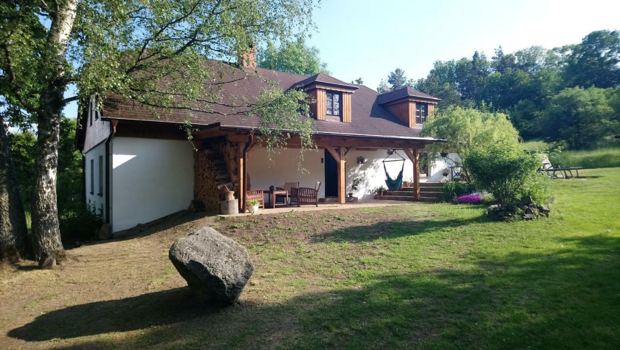 Forest Rustic Apartment Brdy Vesin 外观 照片